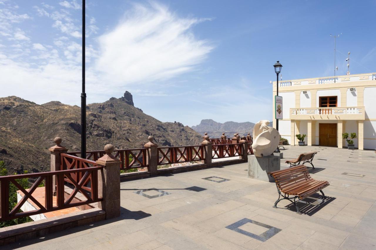 Casa Maria With Roque Nublo View Apartment Tejeda  Exterior photo